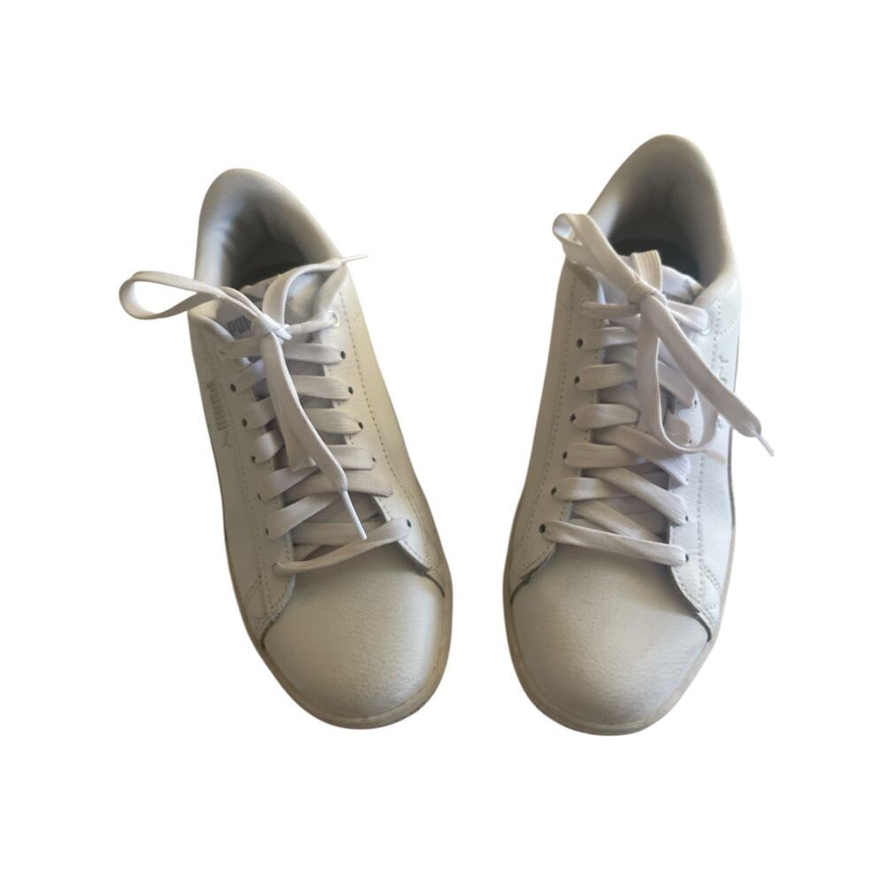 PUMA Women's 7.5  Lace White Sneaker